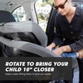 Baby Jogger city turn Rotating Convertible Car Seat, Onyx Black