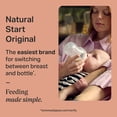 Tommee Tippee Natural Start Baby Bottle, 0 Months Plus, Pack of 1, 5oz Baby Bottle, Slow Flow Breast-Like Nipple for Natural Latch, Anti-Colic Valve