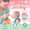 Dreft Plant-Derived Liquid Dish Soap and Dishwashing Detergent for Baby Bottle, Fragrance Free Baby Essentials, 18 fl oz