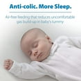 Dr. Brown's Anti-Colic Options+ Narrow Baby Bottle, Pink Floral, 8oz, 0m+, 4 Pack