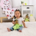 Disney Tiana Green and Yellow Security Baby Blanket
