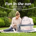 Graco Pack 'n Play Travel Dome DLX Playard, Annie Grey Flower