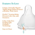 Evenflo Balance Wide Baby Bottles, Platinum White Color 9oz 2 Count