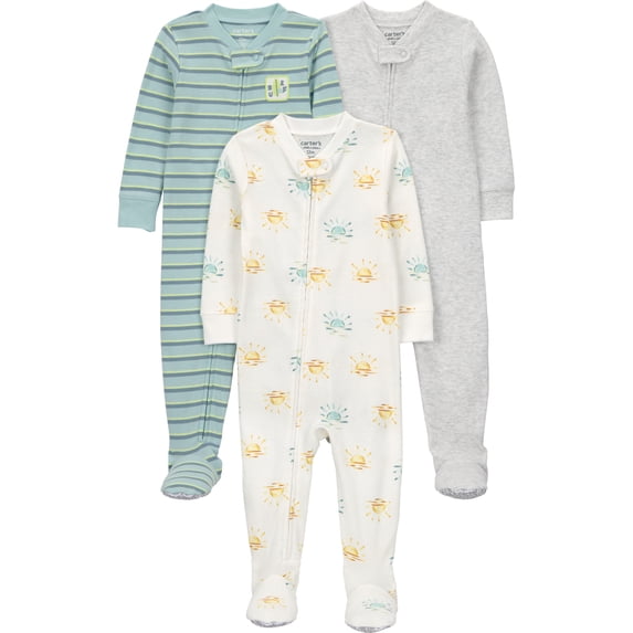 Carter's Child of Mine Toddler Pajama Sleeper, 3-Pack, Sizes 12M-5T