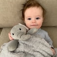 Grey Elephant Xl Security Blanket