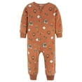 Gerber Baby and Toddler Boy Footless Fleece Pajamas, 3 Pack, Sizes 12 Months - 5T