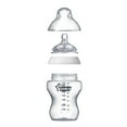 Tommee Tippee Closer to Nature Baby Bottle | Breast-Like Nipple with Anti-Colic Valve, BPA-free – 9-ounce, 4 Count