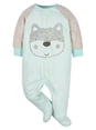 Gerber Baby Boy Sleep 'n Play Footed Pajamas, 4-Pack