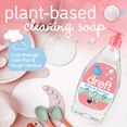 Dreft Plant-Derived Liquid Dish Soap and Dishwashing Detergent for Baby Bottle, Fragrance Free Baby Essentials, 18 fl oz