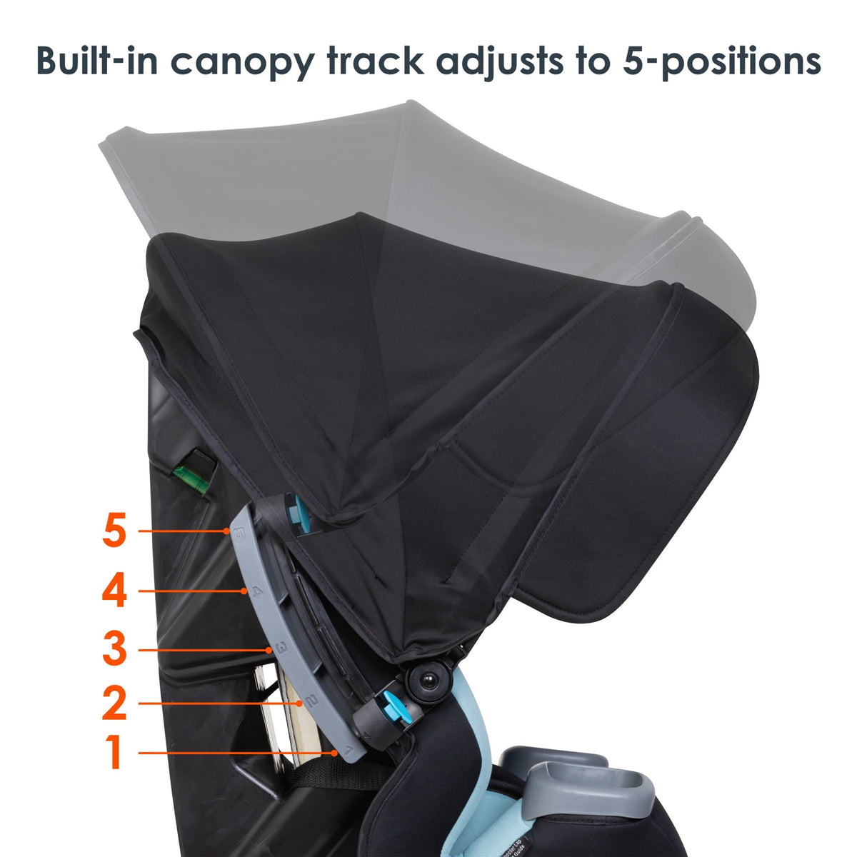 Cover Me™ 4-in-1 Convertible Car Seat