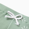 PatPat Newborn Baby Pajamas Boy Girl Clothes Cotton Outdfit Sets Ribbed Long Sleeve Romper and Pants with Cap 0-3 Months