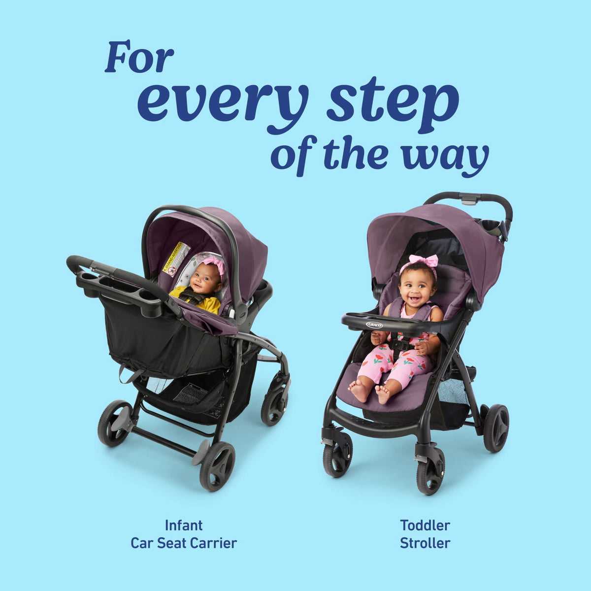Graco Verb Travel System, Merrick, Blue