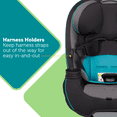 Safety 1st Grow and Go All-in-One Slim Convertible Car Seat Rear Facing, (5-40 lbs), Forward Facing (30–65 lbs), High Back Booster Seat (40-100 lbs.), Oleander
