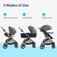 Graco Modes Trio Travel System, Hemlock, Black