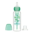 Dr. Brown's Anti-Colic Options+ Narrow Sippy Bottle Starter Kit, 8oz/250ml, Green, BPA Free, 6m+