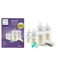 Philips Avent Natural Baby Bottle with Natural Response Nipple Newborn Gift Set, SCD837/03