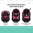Disney Baby Grow and Go All-in-One Baby Car Seat, Convertible Car Seat, Simply Minnie