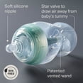 Tommee Tippee Advanced Anti-Colic Baby Bottle, 9oz, Slow Flow. Breast-like Nipple, Vented Anti-Colic Wand, Self-Sterilizing, Pack of 3
