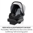 Evenflo Transformer Stroller to Wagon Travel System Featuring LiteMax NXT Infant Car Seat (Fog Gray)