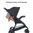 Baby Trend Venture 3-Wheel Stroller Travel System with EZ-Lift™ Infant Car Seat, Dash Black