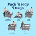 Graco Pack 'n Play Travel Dome DLX Playard, Annie Grey Flower