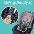 Baby Trend Lightweight Tango PRO Travel System with Secure-Lift Infant Car Seat - Black