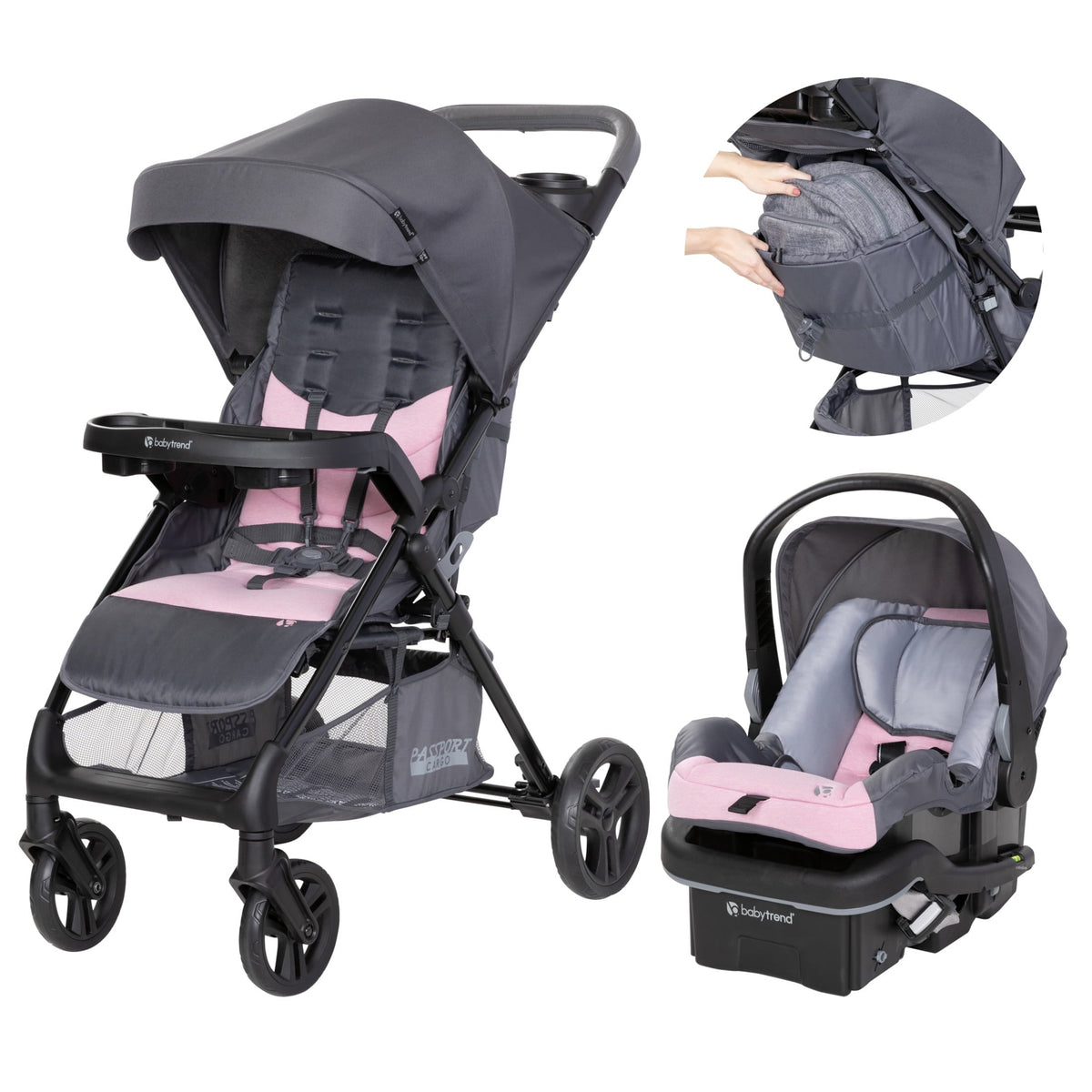 Baby Trend Passport Cargo Travel System (with EZ-Lift™ PLUS Infant Car Seat)