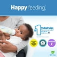 Dr. Brown's Natural Flow Anti-Colic Options+ Narrow Baby Bottle, Fox & Lion, 8 oz/250 mL, with Level 1 Slow Flow Nipple, BPA Free, 0m+, 2-Pack