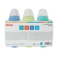 Nuby Standard Neck Bottle for Infants, 3+ Months, 10 oz, 3 Pack