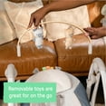 Ingenuity Swing 'n Go Portable Baby Swing, Chambray Blue, Ages 0-9 Months, Up to 20 Pounds