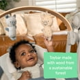 Ingenuity Swing 'n Go Portable Baby Swing, Chambray Blue, Ages 0-9 Months, Up to 20 Pounds