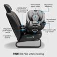 Baby Jogger city turn Rotating Convertible Car Seat, Onyx Black