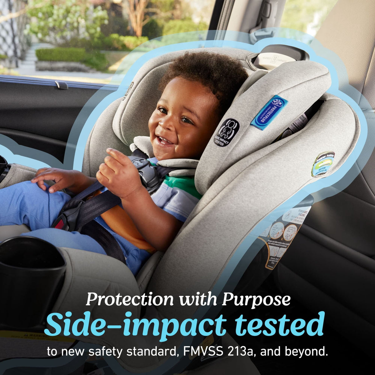Graco Extend2Fit 3-in-1 Car Seat, Cullen, Grey