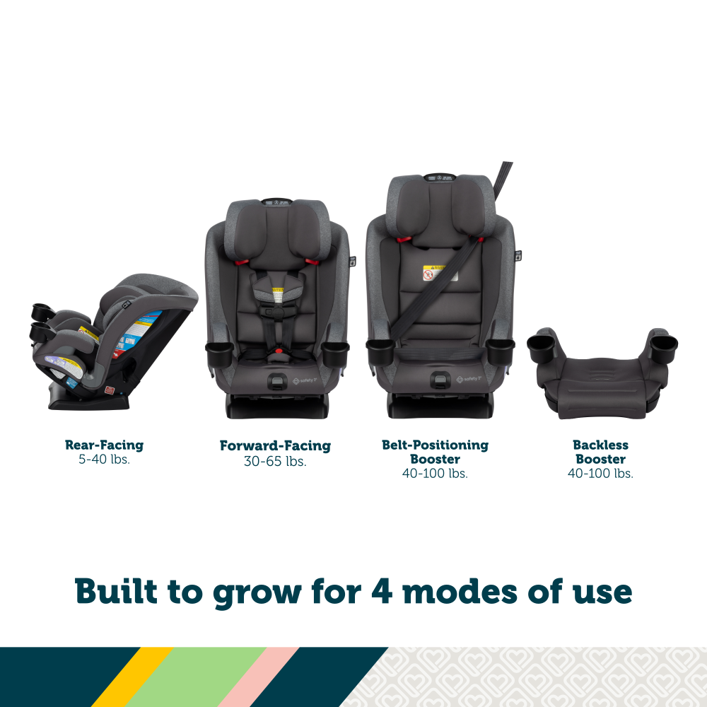 Safety 1st SlimRide 4-in-1 Convertible Car Seat