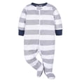 Onesies Brand Baby Boy Sleep 'N Plays Footed Pajamas, 4-Pack, Newborn - 6/9M