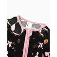 PatPat Baby Girl Halloween Pajamas Gift Viscose from Bamboo Footless Sleeper Party Outfit 6-9 Months