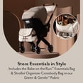 Evenflo Shyft DualRide Infant Car Seat and Stroller Combo with Green & Gentle Fabric, Champagne