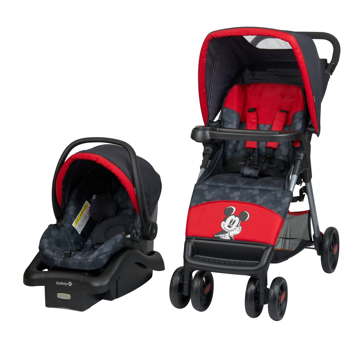 Disney Baby Mickey Mouse Simple Fold LX Travel System, Mickey Blogger, Toddler, Unisex