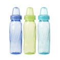 Evenflo Feeding Classic Tinted Plastic and Silicone Baby Bottles 8oz - 12 Pack