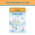 Dr. Brown's Anti-Colic Options + Wide-Neck Baby Bottle, 9 oz/270 ml, Level 1 Slow Flow, 0m +, 2-Pack