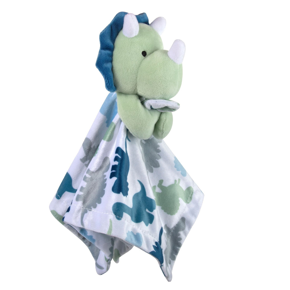 Baby Essentials Minky Doll Animal Snuggler Blanket for Newborns, Infants, Toddlers, Cuddling, Naptime and Bedtime in Dynamic Dino