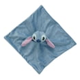 Lambs & Ivy Disney Baby/Toddler Stitch Plush Security Blanket Lovey - Blue